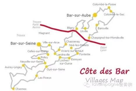 香槟的风土(四): 巴尔山坡Côte des Bars篇