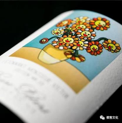 香槟艺术酒标：每个酒标中都有一个艺术世界