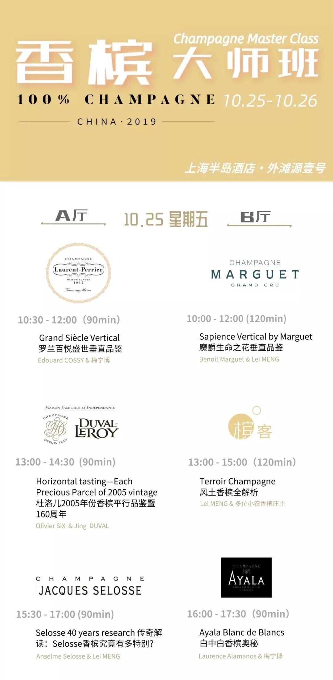 酒款大揭秘 | 第二届全香槟酒展来了！100% CHAMPAGNE China 2019