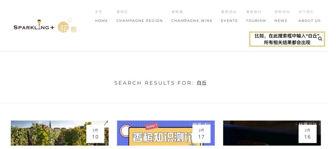 香槟届的百科全书式中文网站查阅指南