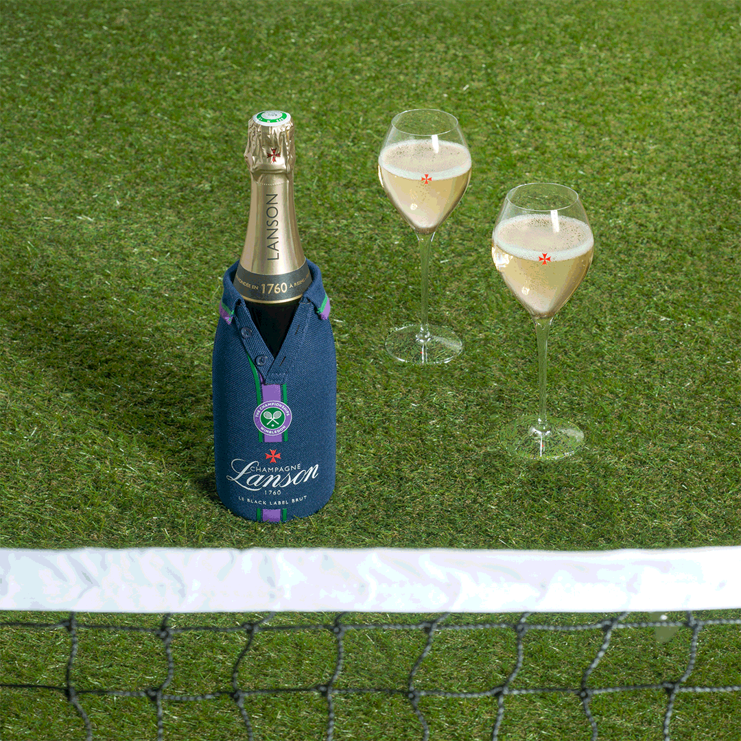 兰颂香槟 ⎜ 与温网锦标赛合作超过 40 年